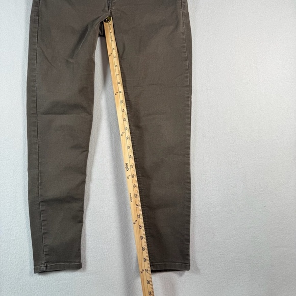 Democracy Jeans Womens 4 Brown Skinny Ab Technology Low Rise Stretch - Picture 7 of 11